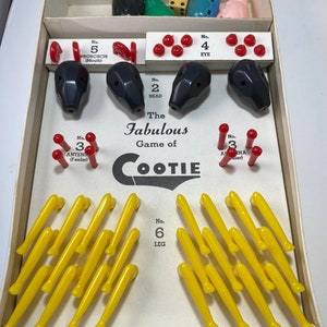 Cootie Build A Cootie By Schaper Complete 1949