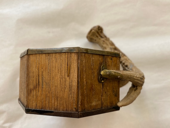 Antique Antler Trinket Box 
