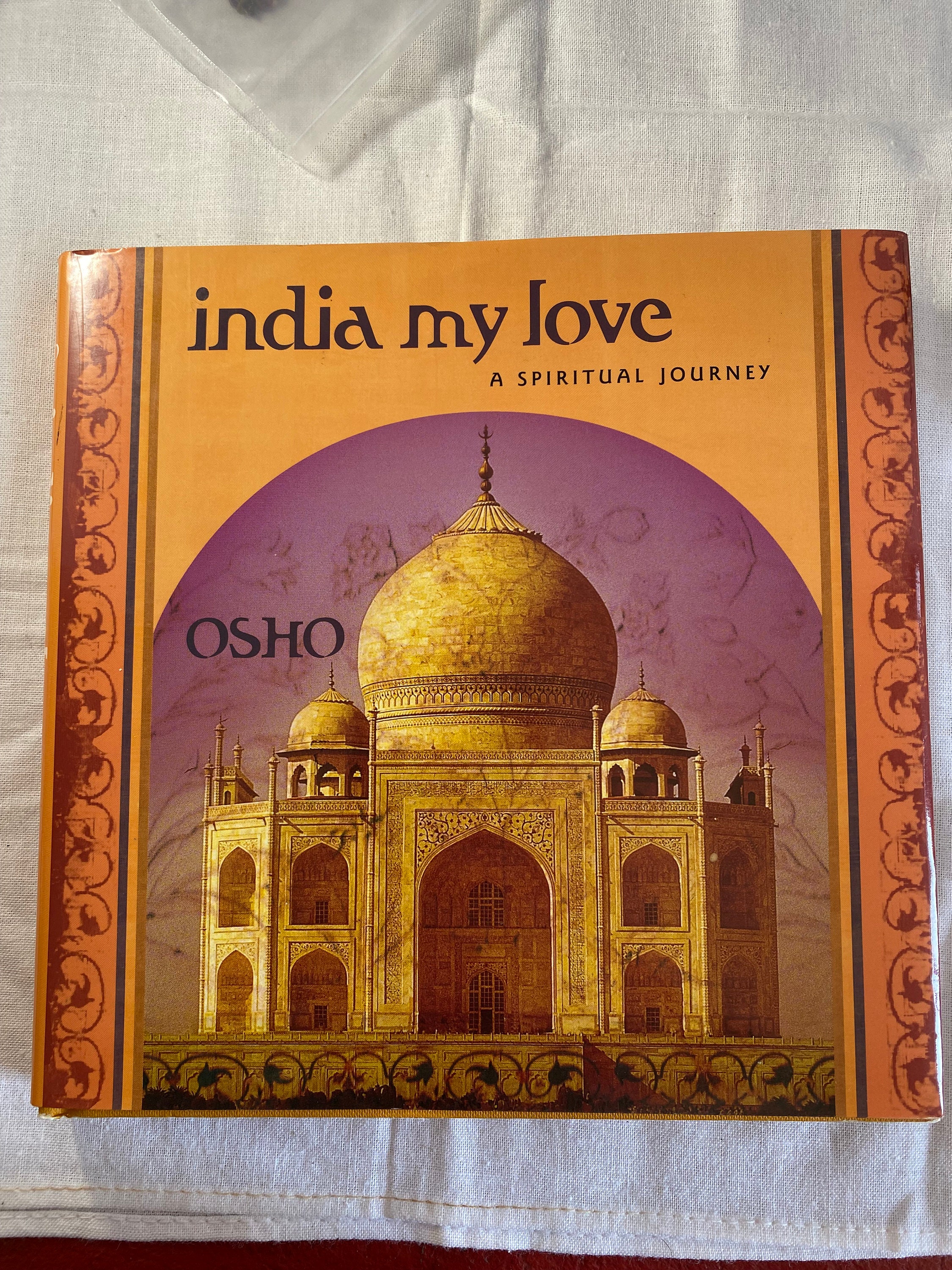 India My Love A Spiritual Journey by Osho - Etsy