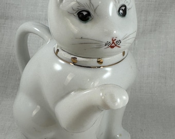 Cat Miniature Teapot Creamer