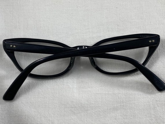 Bausch And Lomb Black Cat Eye Vintage Eyeglasses - image 2