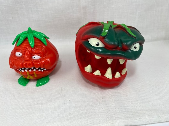 Tomacho and KETSHUK ZIPAMATO Attack of the Killer Tomatoes Figures