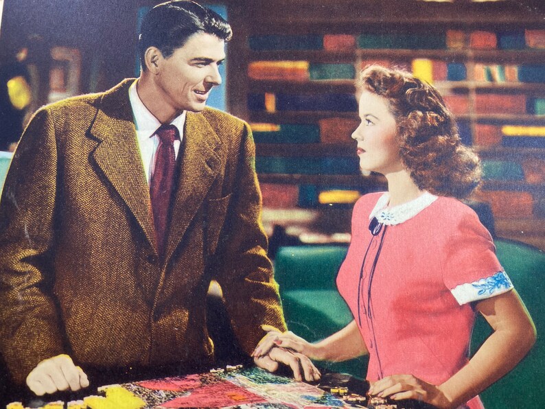 That Hagan Girl Lobby Card Ronald Regan And Shirley Temple