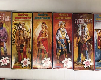 Native Americans 100 Piece Puzzles. Choice of 6 styles