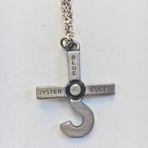1970 s Blue Oyster Cult Necklace Etsy