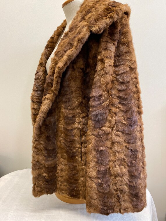 Mink Swing Jacket Coat Israel