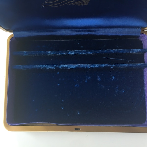 Farringham Texol Blue Jewelry Box