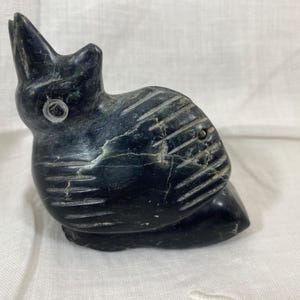 Speksteensnijwerk Inuit eskimovogel