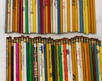 Advertising Pencils Lot of 74