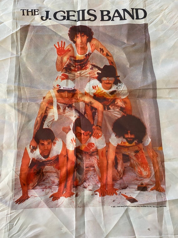 1982 J. Geils Band Tapestry by Nikry Novelties - Etsy