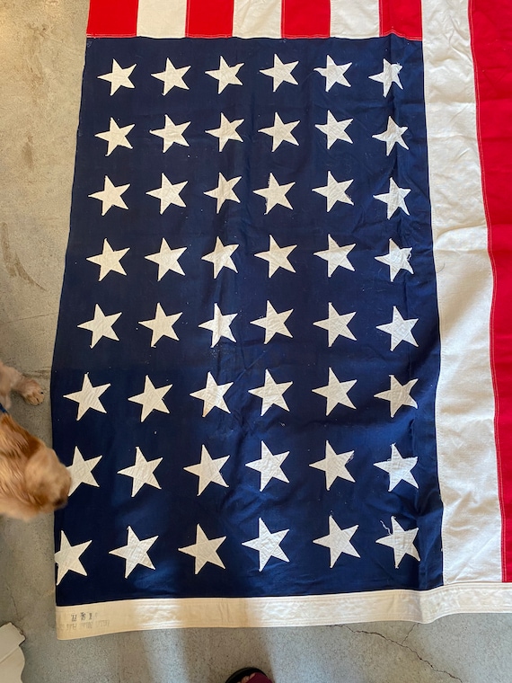 Valley Forge Flag Company 5 X 9 1/2 Foot 48 Star Linen Valley Forge Flag Company 5 X 9 1/2 Foot 48 Star Linen