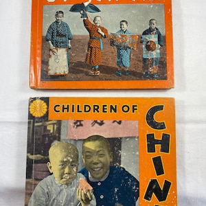 Children Of China Children Of Japan 1930&#39;s Books