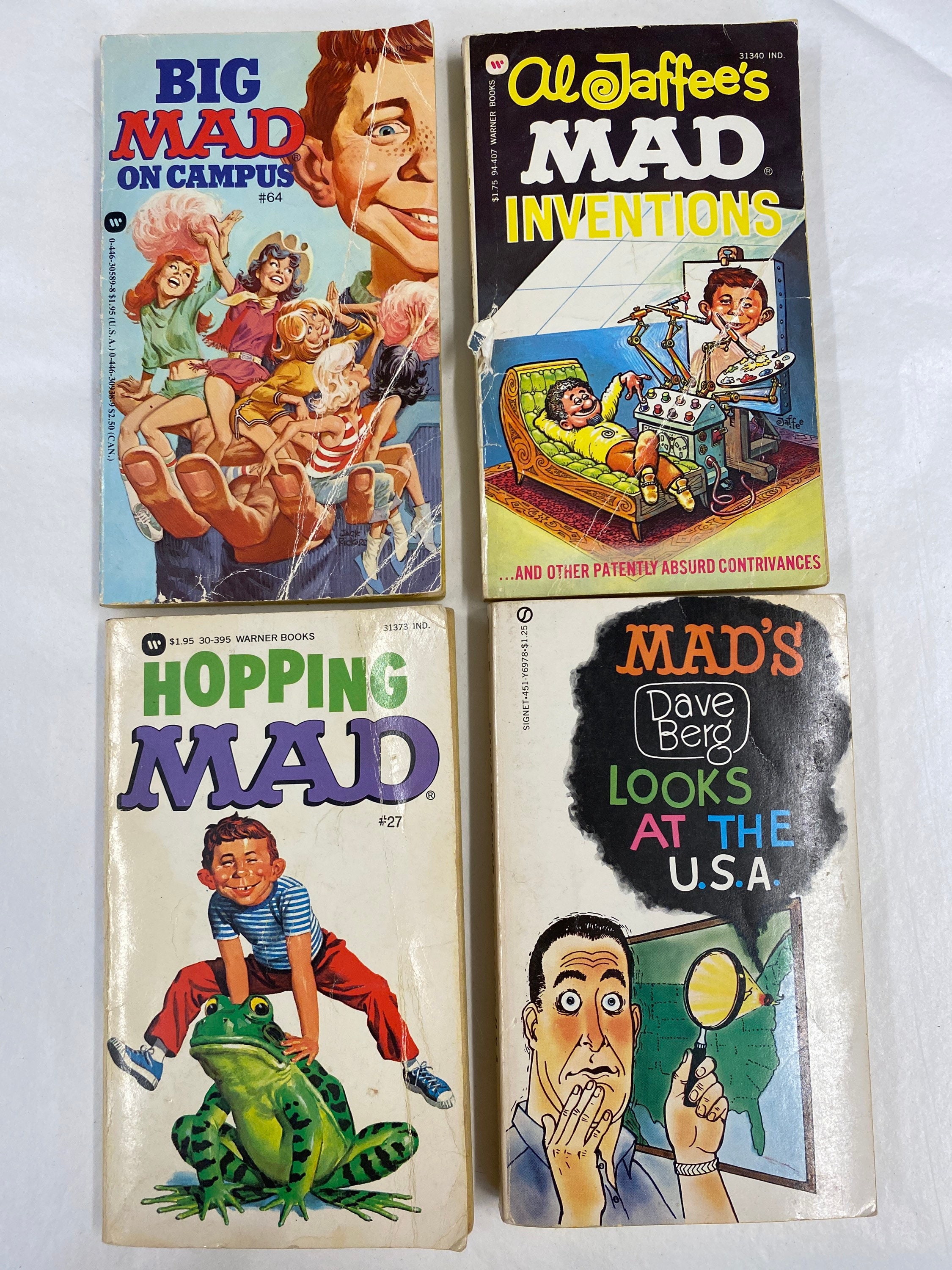 Mad Magazine Paperback Books - Etsy