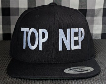 TOP NEP Embroidered Flat Bill Snapback Hat/Cap High Quality