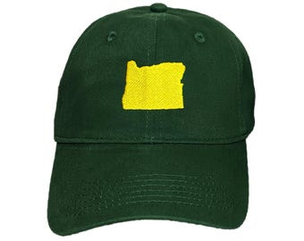 Oregon State Embroidered Dad Hat: Adjustable, Custom Colors