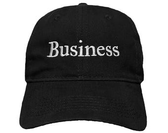 Business Embroidered Cotton Dad Hat: Adjustable, Color Options