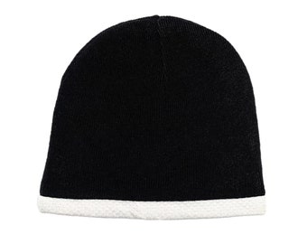 Blank Black Gray Performance Knit Skull Cap/Beanie