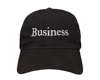 Business Custom Embroidered Adjustable High Quality Dad Hat - Choose Your Own Thread and Hat Color