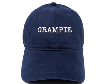 Grampie Embroidered Hat: Custom Color Options