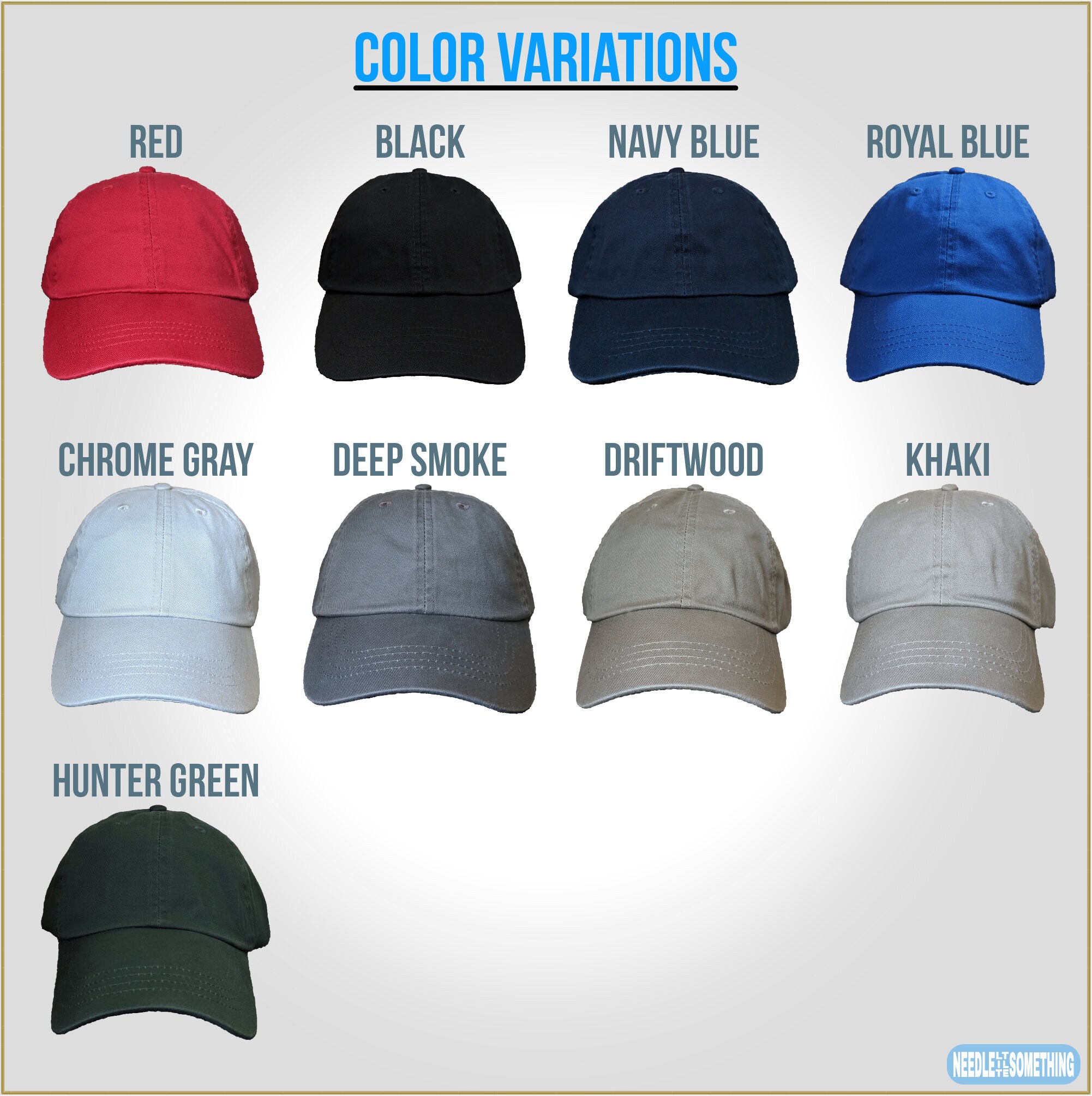 Hello Embroidered High Quality Dad Hat/Cap