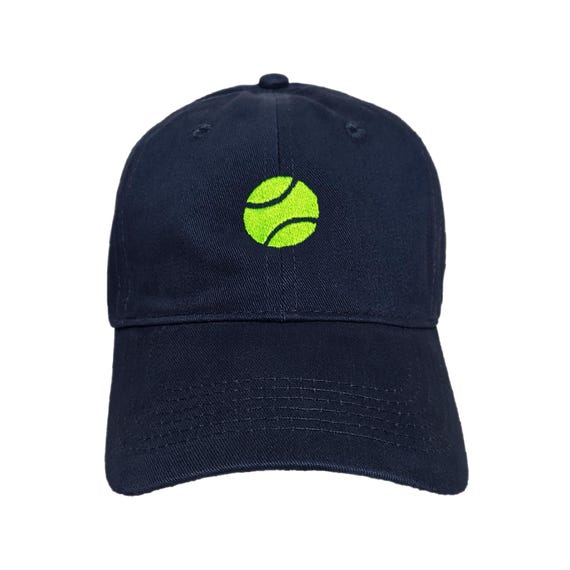 Tennis Ball Embroidered Dad Hat: Adjustable, Color Options  display picture 1
