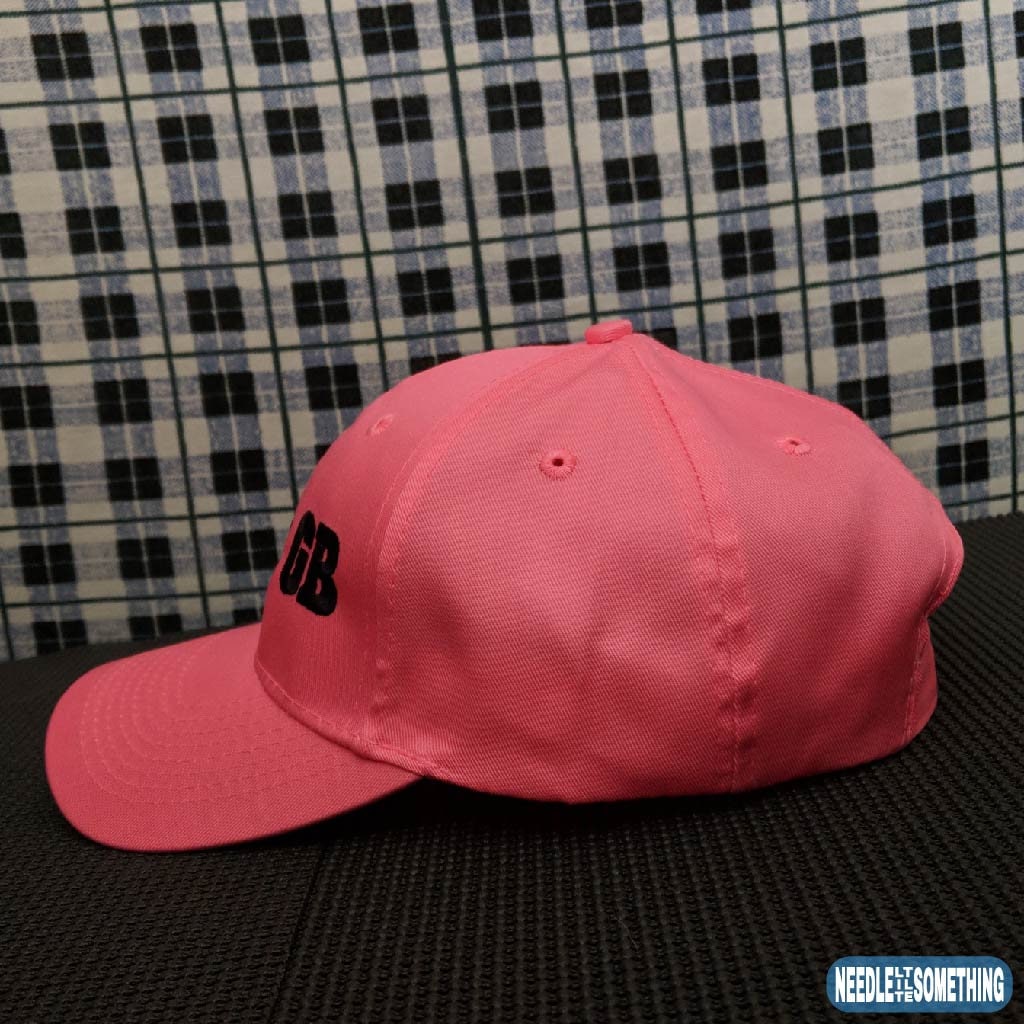 DM does GB Embroidered High Quality Neon Pink Hat/Cap