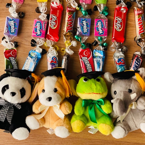 Plush Animal Graduation Lei