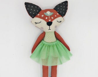 Fabric Doll - Fanny Fox
