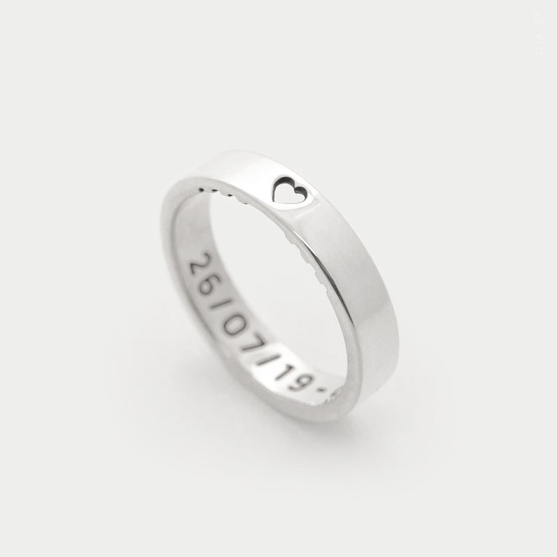 Personalized Promise Ring for Her Initial Ring Custom Letter Etsy UK