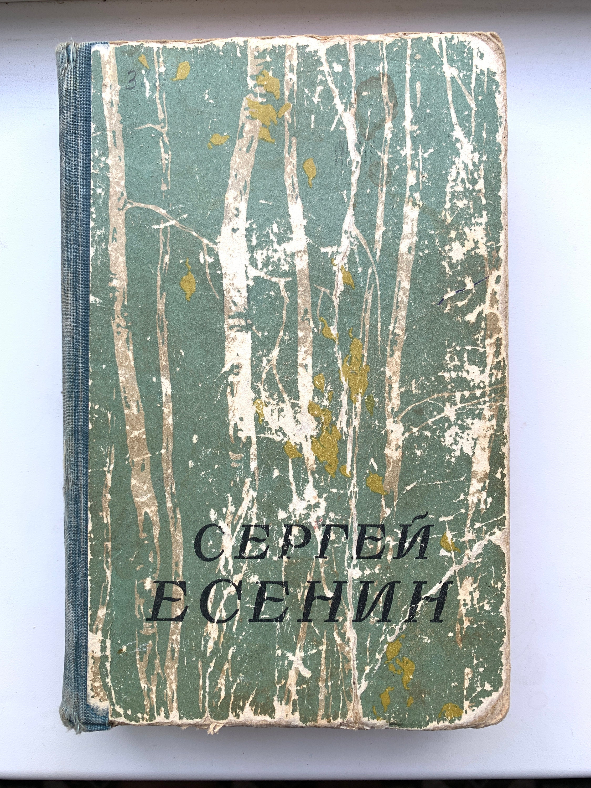 Yesenin Vintage book Poems russian Classic Book Russian | Etsy