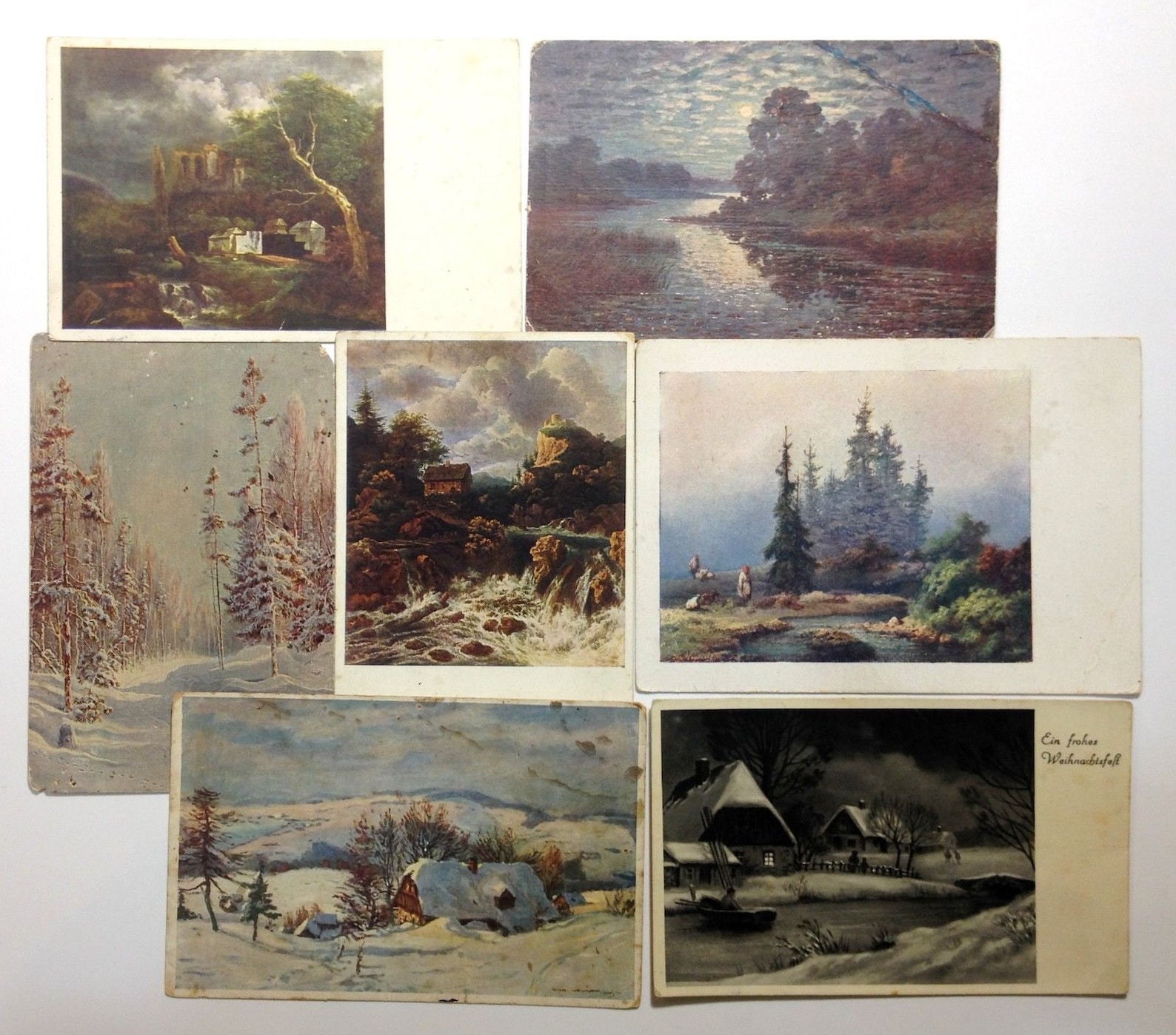 Vintage postcard Collectible Russian postcards Postcards LOT 7 Etsy