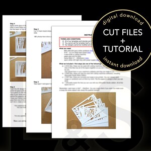 3D Halloween light shadow box svg bundle cut files and tutorial download for cutting machines.