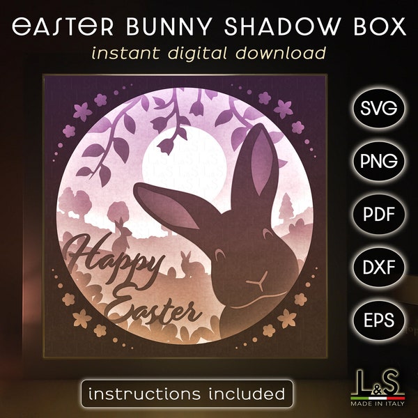 3D Layered Easter Light Box svg, Bunny Shadow Box svg Files for Cricut, Spring Shadowbox svg, Lightbox Template, Paper Cut Shadow Box Design 3D Layered Easter Light Box svg, Bunny Shadow Box svg Files for Cricut, Spring Shadowbox svg, Lightbox Template, Paper Cut Shadow Box Design