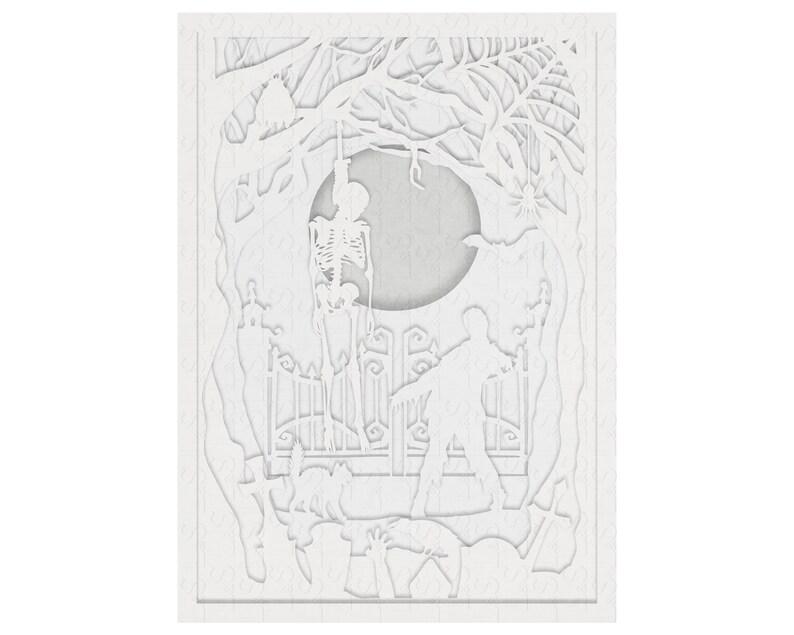 Download Halloween SVG Shadow Box Art 3D Layered SVG file for ...