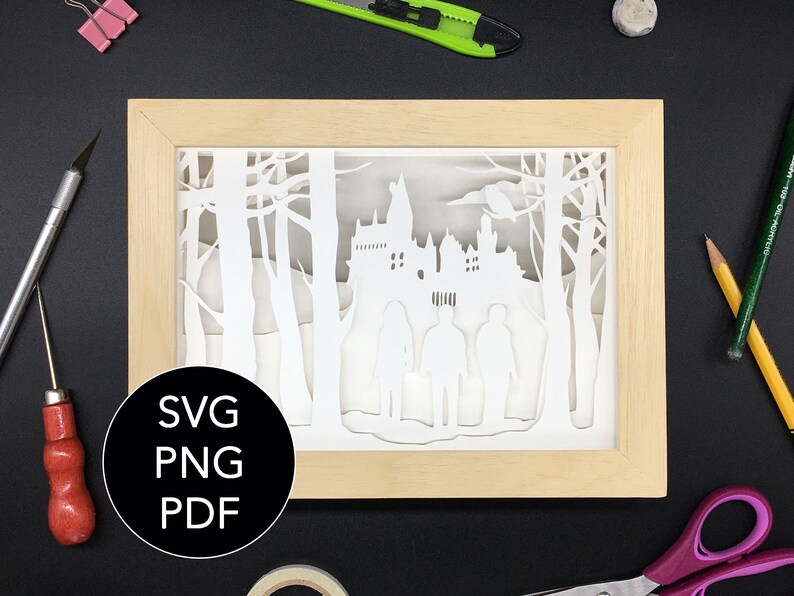 Download Free Multi Layered Shadow Box Svg For Cricut - Layered SVG ...