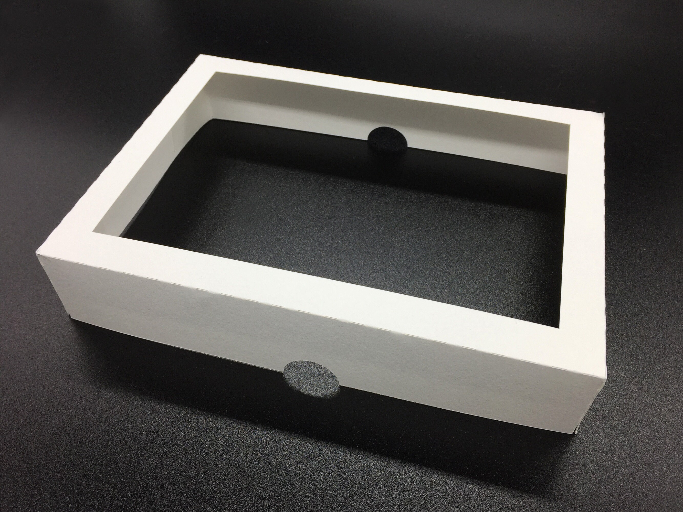 Rectangle 3D Shadow Box Frame Template SVG Silhouette Light | Etsy Canada