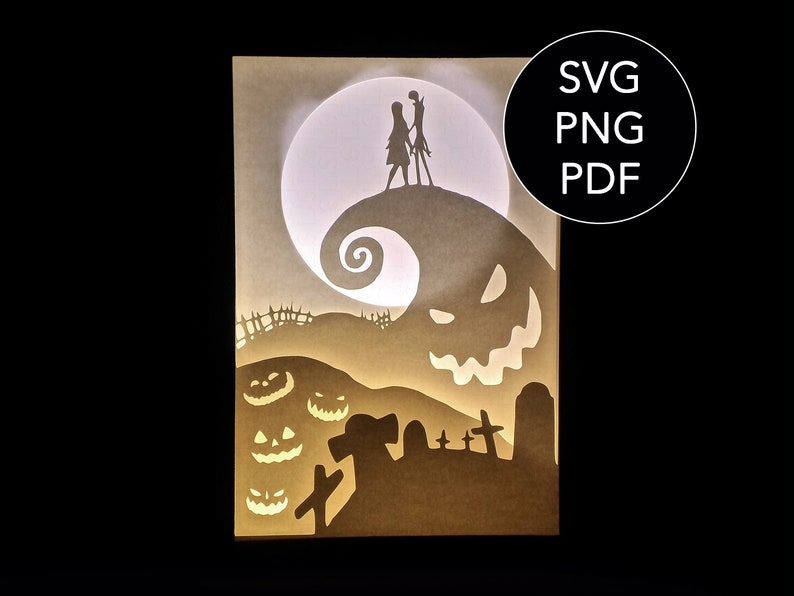Download 3D Shadow Box SVG for Halloween Decor Layered SVG file for ...