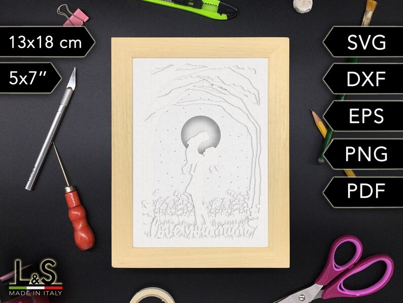 Download Mothers Day Shadow Box svg Files for Cricut Paper Cut ...