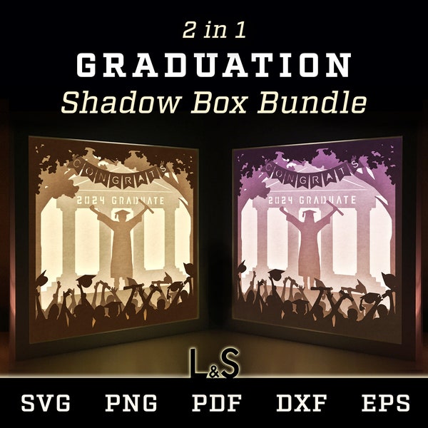 3D Graduation Shadowbox Svg Files, Paper Lightbox Svg, College Shadow Box Svg Bundle, Papercut Light Box Template, Layered Laser Cut Art 3D Graduation Shadowbox Svg Files, Paper Lightbox Svg, College Shadow Box Svg Bundle, Papercut Light Box Template, Layered Laser Cut Art