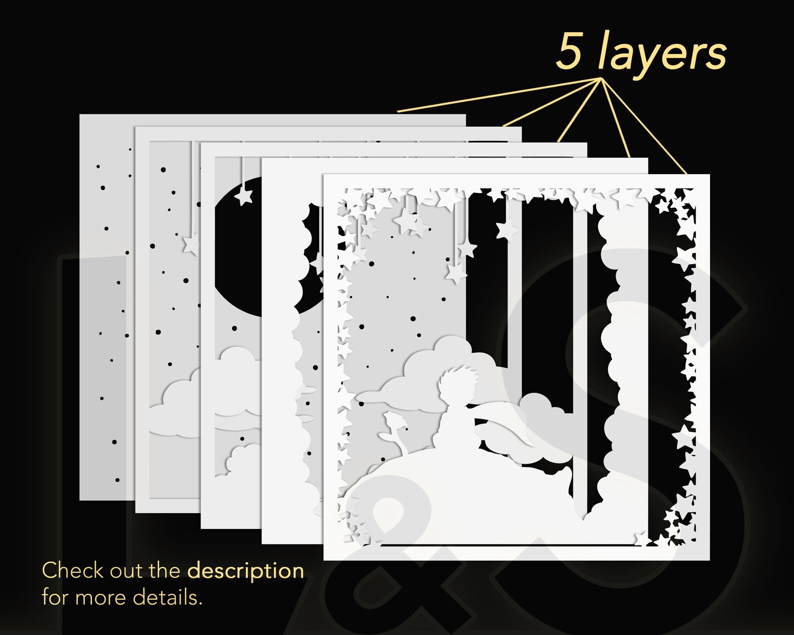 Customizable Baby Shadow Box Svg File for Cricut 3D Light Box Etsy UK