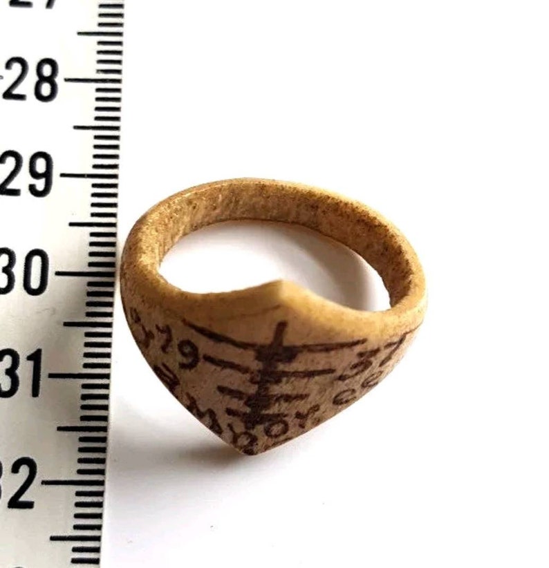 Original Vintage 1937 Scout World Jamboree Deer Antler Ring