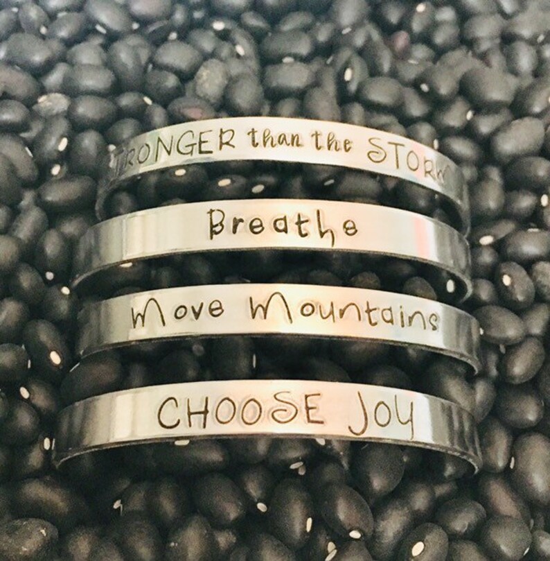 Personalized Cuff Bracelet
