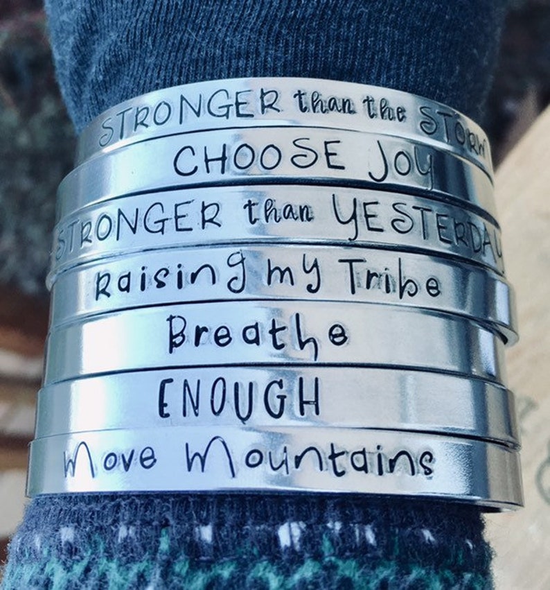 Personalized Cuff Bracelet