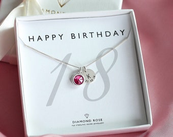 18th Birthday Gift, Gifts For Girls, 18th Birthday Necklace, Eighteenth Birthday Gift, 18th Birthday Jewellery, 18th Gift For Her