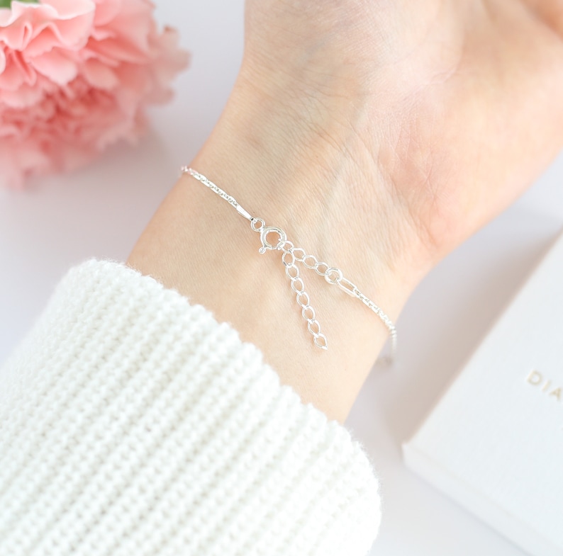 Birthstone Bracelet, Birthday Bracelet, Birthday Gift For Her, Girlfriend Gift, Christmas Gift Idea, Women Bracelet, Sister Birthday Gift image 7