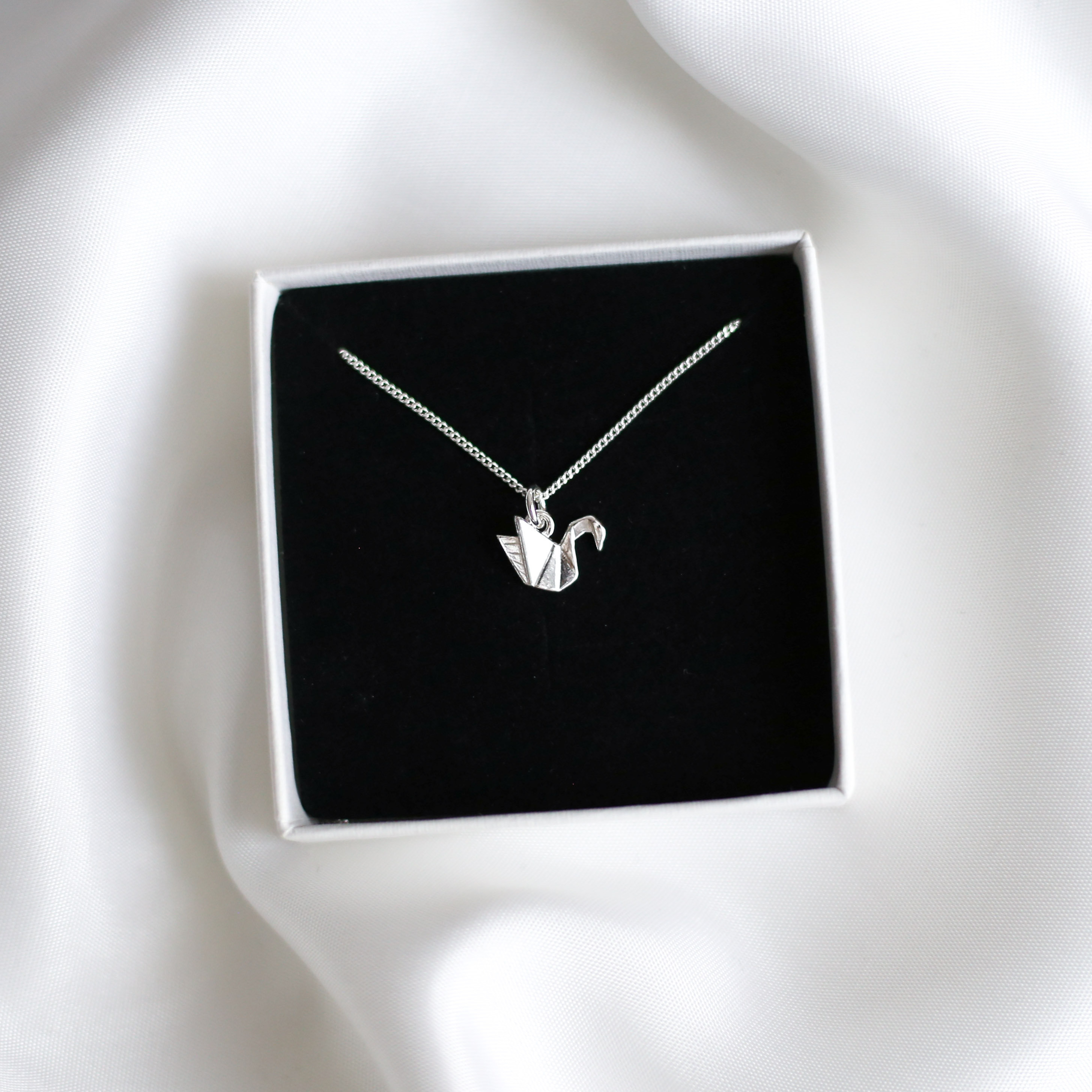 Origami Crane Necklace Sterling Silver Best Friends Gift - Etsy Ireland Origami Crane Necklace Sterling Silver Best Friends Gift - Etsy Ireland