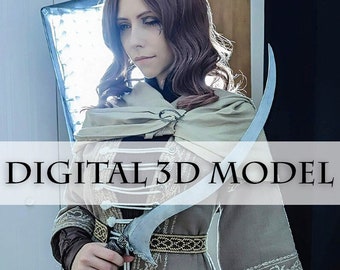 Klinge der Calling Maiden 3D STL Druckdatei DIGITAL