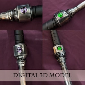 3D STL print file Aerith Gainsborough Guard Stick Final Fantasy 7 Remake