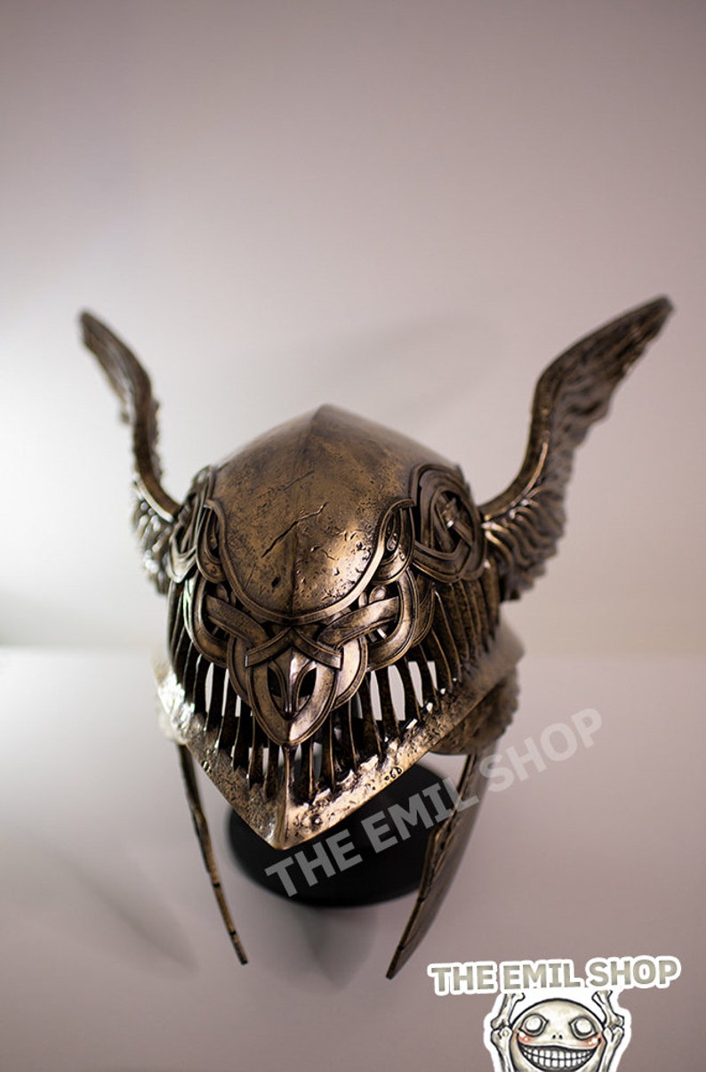 Malenia Valkyrie helmet 3D STL print file image 4