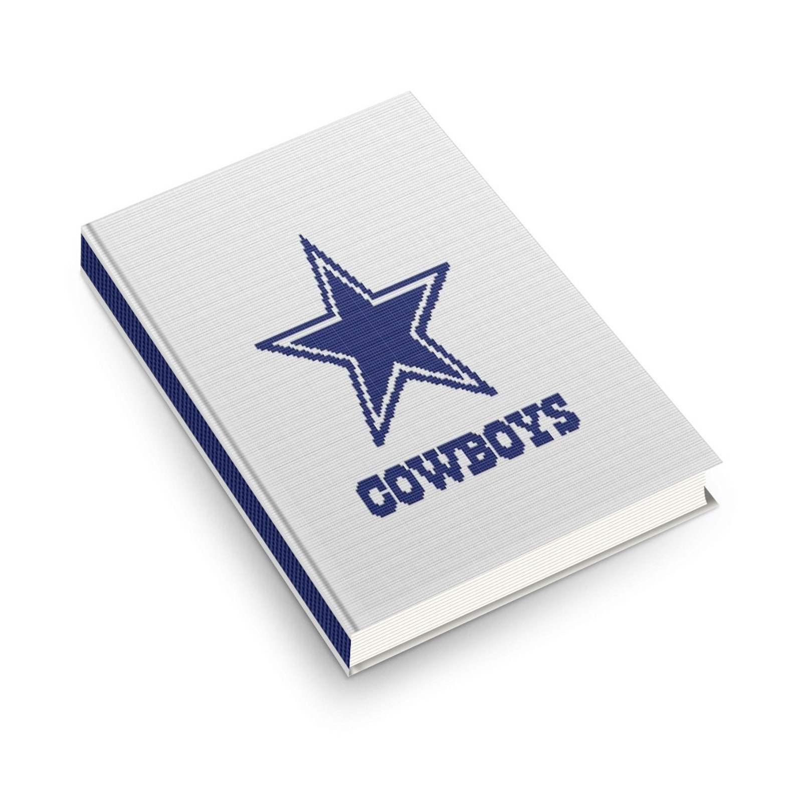 Dallas Cross Stitch Pattern Cowboys Crest Sport Team Mascot Etsy